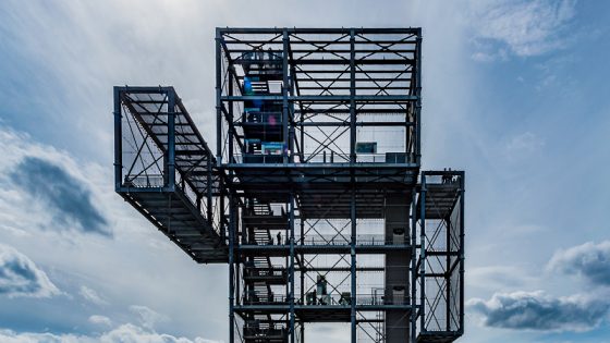 Indemann bei Langerwehe-Inden - Wahrzeichen der Region am Tagebau Inden